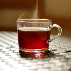 A cup of earl grey tea