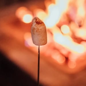 Toasting marshmallows