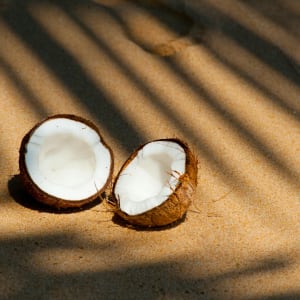 Coconut oil (the one with SPF though!)
