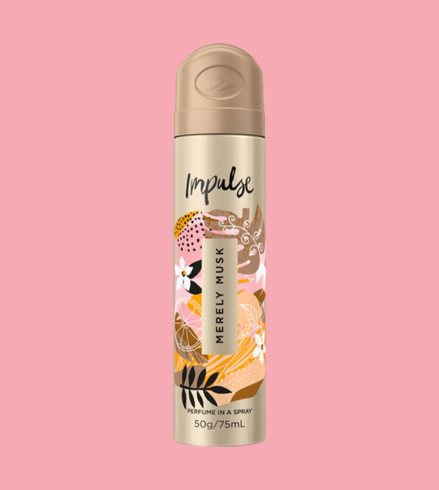 Impulse Body Spray Merely Musk