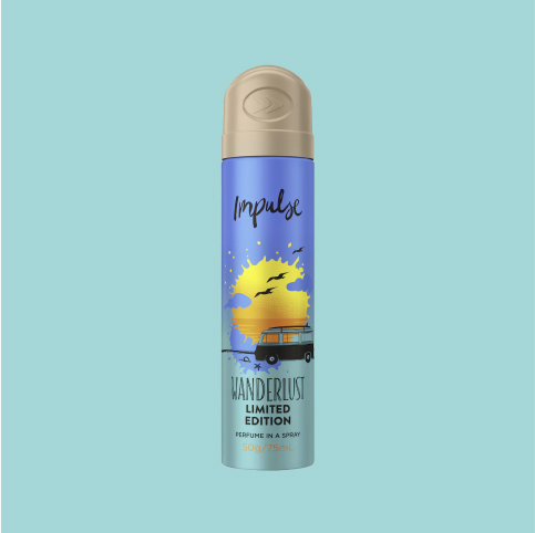 Impulse Body Spray Wanderlust