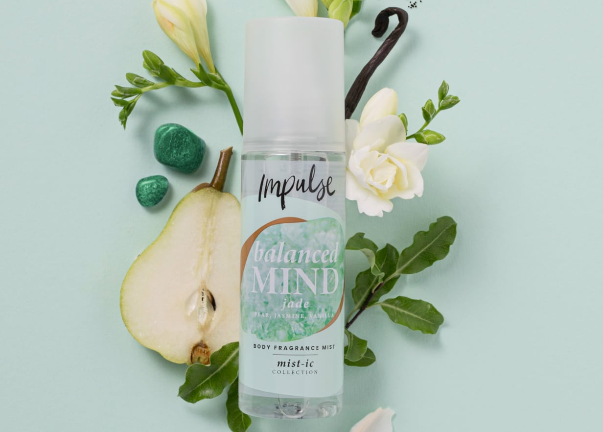 Image of best smelling body spray and mist Impulse Balanced Mind